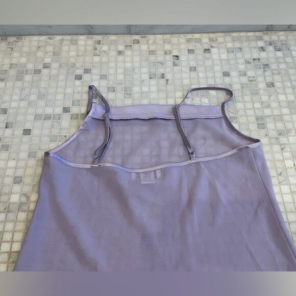 Jones New York Purple Slip Lingerie with Satin Detailing - Picture 4 of 5